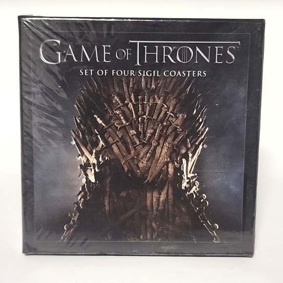 Other - Game Of Thrones GOT Set of 4 Sigil Coasters